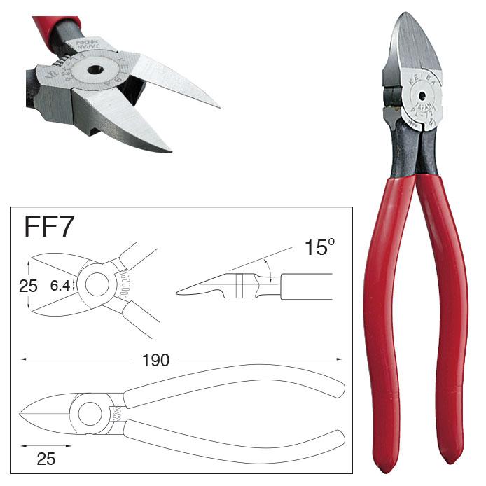 Gate Cutter - Plastic Cutting Pliers- Flat Face Gate Cutters