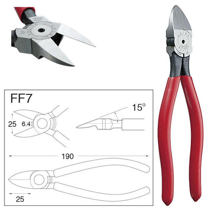 Gate Cutter - Plastic Cutting Pliers- Flat Face Gate Cutters