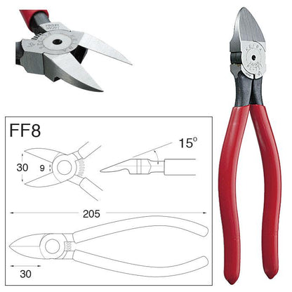 Gate Cutter - Plastic Cutting Pliers- Flat Face Gate Cutters