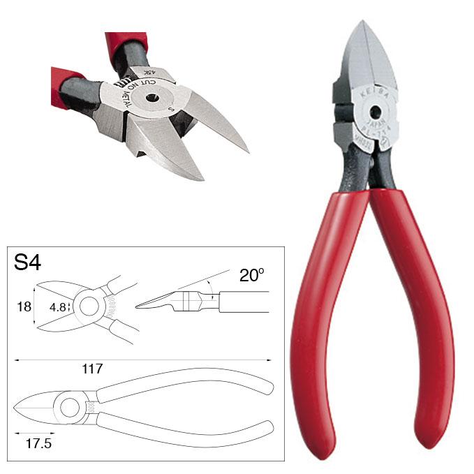 Gate Cutter - Plastic Cutting Pliers- Round Back